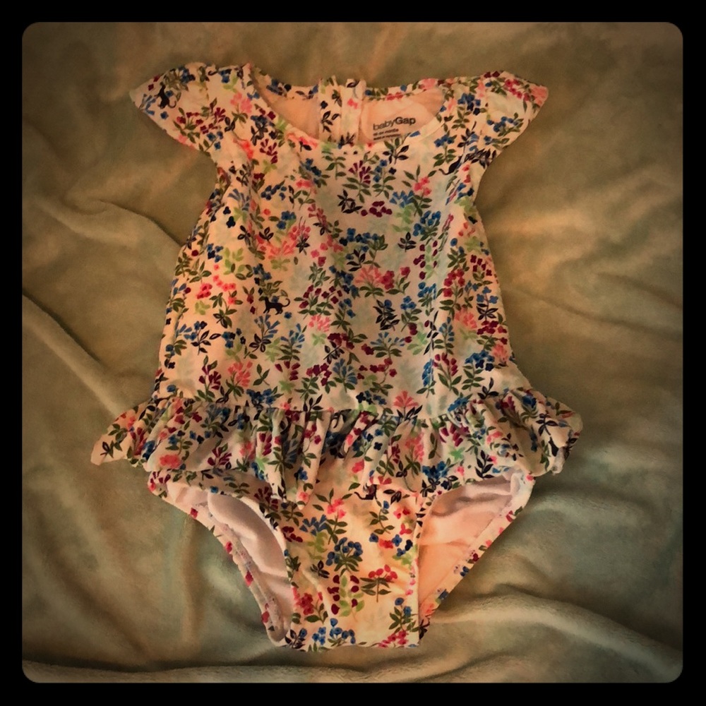 Adorable one piece bathing suit!